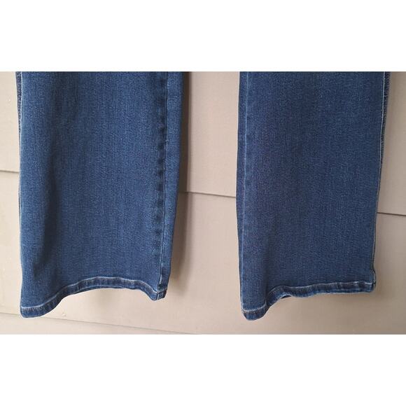 J. Jill Denim Modern Slim Boot Cut Jeans Blue Size 18 P Short Cotton Stretch - Picture 9 of 10